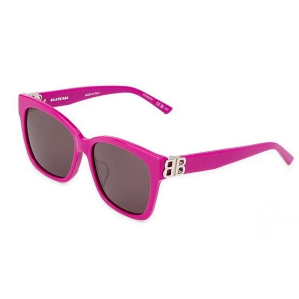 24HR FINAL⚡️DROP ⬇️ SHIPS TODAY❗️Balenciaga Pink Square Sunglasses - Picture 3 of 7